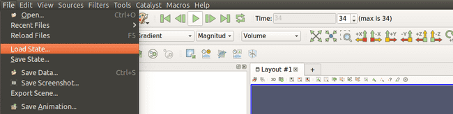 ParaView Load State